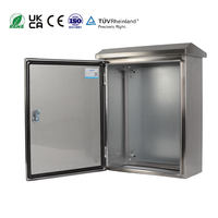 Boîtier de contrôle extérieur en acier inoxydable 304 étanche à la pluie boîtier de compteur haute basse tension boîtier électronique et instrument