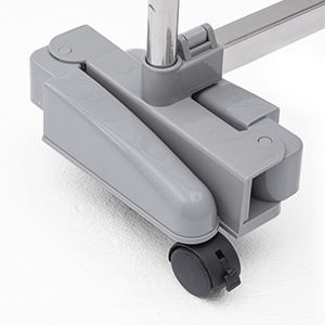 Séchoir à linge pliable à 3 niveaux en acier inoxydable, mobile et multifonctionnel, pour manteaux, linge et vêtements domestiques - Product Image 5