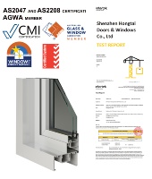 Ventanas AS2047, Estándar Australiano, Ventanas de Aluminio con Marco, Doble Acristalamiento, Ventanas Comerciales de Aluminio con Doble Acristalamiento para Hotel