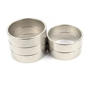 Customized rare earth magnet thin ring neodymium magnet Ultra thin N52 big ring powerful permanent magnets
