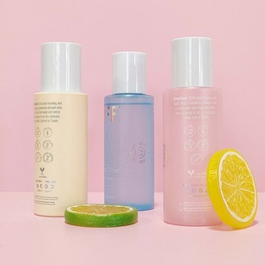 Bouteilles de toner en plastique PET personnalisées pour cosmétiques, soins de la peau, sérum, shampoing, 100 ml, 120 ml, 150 ml, avec pompe pulvérisatrice, vente en gros - Product Image 1