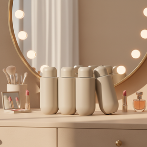 Botella de HDPE de 200ml, <span class=keywords><strong>250ml</strong></span>, 300ml, 350ml con Tapa de Disco y Acabado Suave al Tacto para Gel de Ducha, Champú y Loción Cosmética - Product Image 6