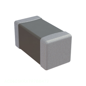Distribuidor Autorizado, Condensador Cerámico MLCC de Montaje Superficial de 4700 pF, AC0603KRX7R7BB472, CAP CER 4700PF 16V X7R 0603 - Product Image 1