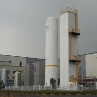 Usine d'oxygène liquide fiable de 200 Nm³/h pour l'alimentation centralisée en oxygène des hôpitaux