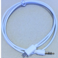 Mobiles Autoaudio AUX-Kabel USB Micro 5P zu 3,5 mm 3 Pol Stecker-Audio-Kabel-Adapter Stecker zu Stecker Anschlusskabel