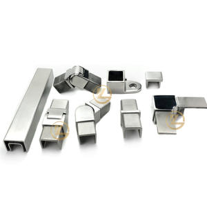 Conector <span class=keywords><strong>de</strong></span> Tubo Cuadrado <span class=keywords><strong>de</strong></span> Acero Inoxidable <span class=keywords><strong>de</strong></span> Bajo Mantenimiento YL METAL para Barandilla Superior - Product Image 2