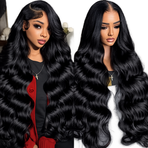 Perruque sans colle HD pour cheveux brésiliens vierges, avec bords crépus 4C, dentelle pré-coupée, densité 250%, prête à porter - Product Image 1