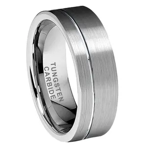 Coolstyle – bague en carbure de tungstène pour hommes et femmes, anneau de mariage de fiançailles, vente en gros de 8mm