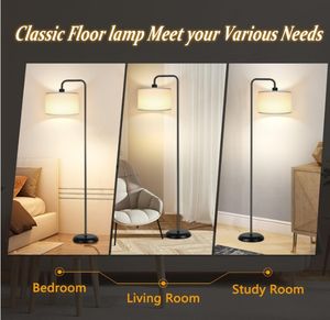 Lámpara <span class=keywords><strong>de</strong></span> <span class=keywords><strong>pie</strong></span> LED moderna mejorada <span class=keywords><strong>de</strong></span> 9W, interruptor <span class=keywords><strong>de</strong></span> <span class=keywords><strong>pie</strong></span> <span class=keywords><strong>de</strong></span> temperatura <span class=keywords><strong>de</strong></span> 3 colores, lámpara <span class=keywords><strong>de</strong></span> <span class=keywords><strong>lectura</strong></span> <span class=keywords><strong>de</strong></span> poste alto negro para dormitorio, estudio, oficina, incluye - Product Image 5