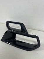 MRD pour Chevrolet Corvette C7 Z06 2014-2019 Cache d'entrée d'air de l'aile en fibre de carbone sèche Pièces automobiles Accessoires de voiture