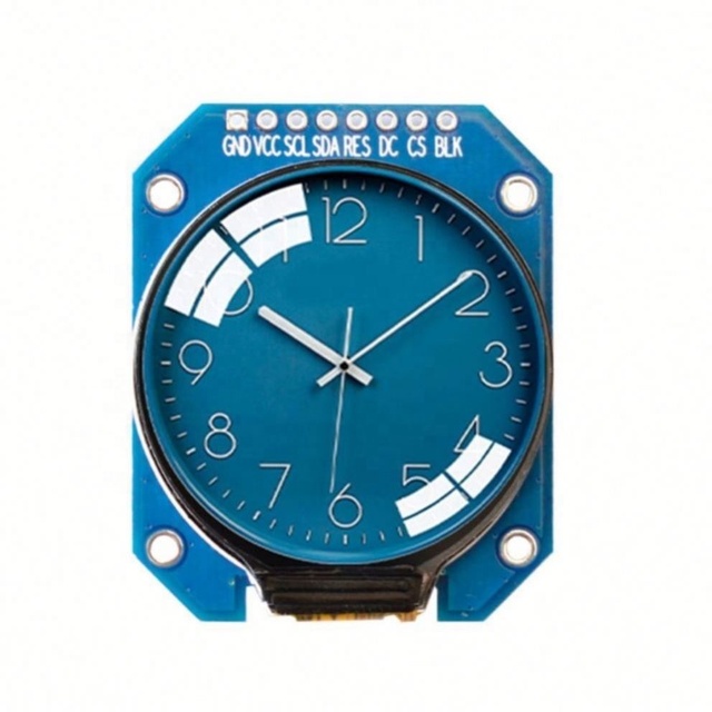 Digital Watch SPI Micro Round TFT Display 240x240 1.3 Inch 1.28 Inch GC9A01 Driver Smartwatch  Round OLED Display