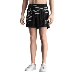 Ensemble de compression MMA hardcore avec rashguard et short d'entraînement légers et à séchage rapide, dotés d'un bandeau antidérapant en silicone - Product Image 6