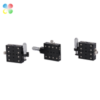 Plateforme de positionnement linéaire manuelle en aluminium C&K JCX-60-20H 60 mm axe X, table de micro-mesure pour laser diode