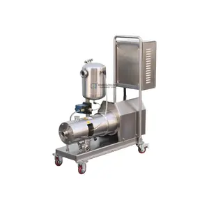 Mobile three-stage homogeneous mixing emulsification pump