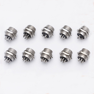 Conector de Aviación Serie GX25, Cable de 2, 3, 4, 5, 6, 7, 8, 10 y 12 Pines, Enchufe, Conector de Montaje en Panel PCB, IP55 Impermeable - Product Image 6