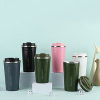 Gobelet isotherme en acier inoxydable à double paroi avec revêtement en poudre, logo personnalisé, sublimation, bouteille d'eau portable pour mariage