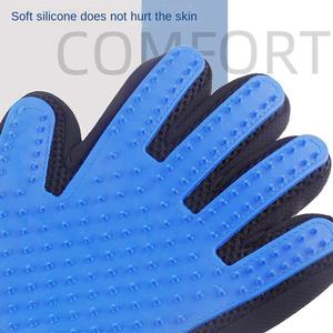 Cepillo de goma sostenible para gatos, peine, limpieza de baño, guantes de depilación para perros, gatos, PET, guantes de silicona para el cuidado de perros hechos de plástico - Product Image 4