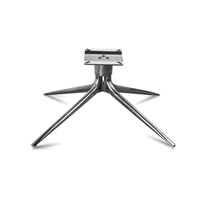 Pièces de rechange pour chaise de bureau pivotante United Office Base / Base de chaise d'ordinateur réglable en chrome