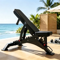 Machine Smith Professionnelle Pliable et Portable, Nouveau Design, en Acier Durable, pour Entraînement de Force à Domicile, Banc de Musculation à Poids Réglables