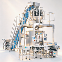 Machine d'emballage multifonctionnelle automatique à pesage vertical pour pains vapeur