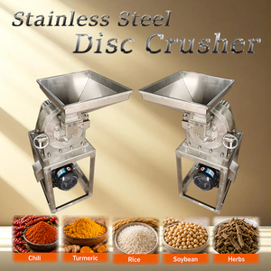 Molino Industrial de Grado Alimenticio Tipo Disco Universal con Motor Eléctrico de 4500 RPM, Trituradora de Especias Superfina para Nueces y Pecanas - Product Image 2