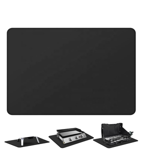 <span class=keywords><strong>Tapis</strong></span> <span class=keywords><strong>de</strong></span> barbecue ignifuges double face 48x30 pouces, imperméables, résistants à l'huile, en charbon <span class=keywords><strong>de</strong></span> bambou, pour protéger les terrasses et patios extérieurs - Product Image 6