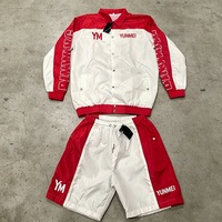 Ensemble court personnalisé de haute qualité en nylon de luxe pour homme, vêtements de sport d'été, survêtement de jogging et de gym, coupe-vent