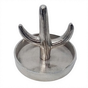 Decorative Aluminium Cactus Sculpture Easy Portable <b>Object</b> Home Decoration Accessories Cactus Pillar Figurine Metal Crafts - Product Image 1
