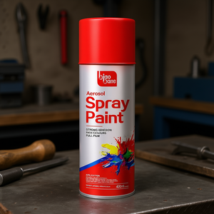 Peinture en aérosol Biaobang 450ml, forte adhérence, couleurs riches, film complet, pour projets de bricolage - Product Image 2