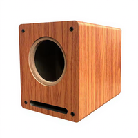 KYYSLB 8 pouces Subwoofer bois haut-parleur boîte vide boîtier Audio boîtier bricolage voiture amplificateur Subwoofer corps en bois haut-parleur coque