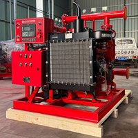Paket Pompa Kebakaran EDJ Heavy Duty Elektrik Diesel Jockey Sentrifugal untuk Pabrik Industri