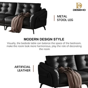 Kelas Satu kabin Italia kulit asli desain sederhana Modern serat mikro Multi fungsi kecerdasan bagian sofa berbaring - Product Image 4