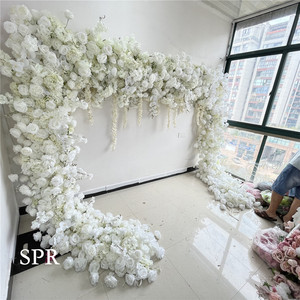 SPR <span class=keywords><strong>Arche</strong></span> Florale de Roses Finie Taille Personnalisée pour Mariage, Naissance, Fête, Événement, Décorations de Fond - Product Image 4
