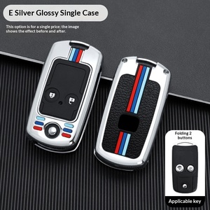 เคสกุญแจรถยนต์อัจฉริยะ ดีไซน์ใหม่ ผลิตจากโลหะผสมสังกะสี สำหรับรถยนต์ฮอนด้า ซีวิค ฟิต แอคคอร์ด ซีอาร์วี เอชอาร์วี แจ๊ส โอดิสซีย์ และสำหรับรถยนต์อคูร่า ทีแอล ทีเอสเอ็กซ์ แซดดีเอ็กซ์ อาร์เอสเอ็กซ์ ซีอาร์แซด - Product Image 6