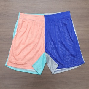 Custom Logo High Quality Polyester Mesh Shorts Sublimation Printed Basketball Double <b>Layer</b> Mesh Shorts for Men - Product Image 6