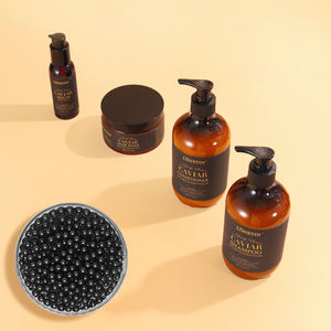 Etiqueta privada Caviar Tratamiento para el cuidado del cabello Reparación de lujo Deep Sea Caviar Essence Protein Mascarilla para el cabello para cabello seco y dañado - Product Image 5