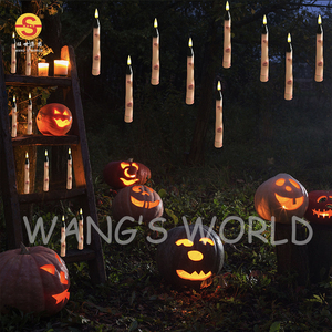 Halloween doigt LED <span class=keywords><strong>lampe</strong></span> fantôme nouveaux accessoires décoratifs bougie artificielle en plastique pour <span class=keywords><strong>maison</strong></span> hantée atmosphère horreur - Product Image 3
