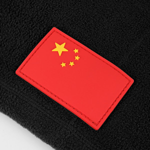 Winter Outdoor Fleece Neck Warmer With China Flag For Running Cycling Hiking Mountaineering Camping Fishing Unisex Adult Sports - Product Image 3