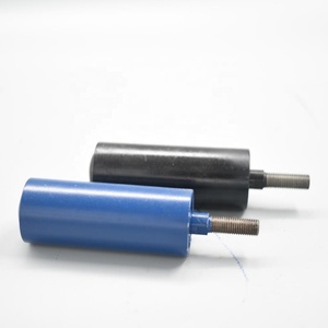 <span class=keywords><strong>New</strong></span> thép không gỉ băng tải con lăn làm biếng với trở lại lớp phủ cao su mang Con lăn cho vành đai băng tải ứng dụng - Product Image 6