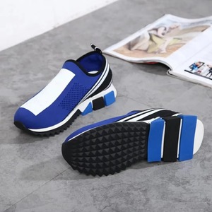 Scarpe da Ginnastica di Alta Qualità per Uomo e <span class=keywords><strong>Donna</strong></span>, Sneaker Casual <span class=keywords><strong>Beige</strong></span> e Blu con Suola in Gomma Lavata, Ricamate, Stile Vintage, Taglie 35-46 - Product Image 4