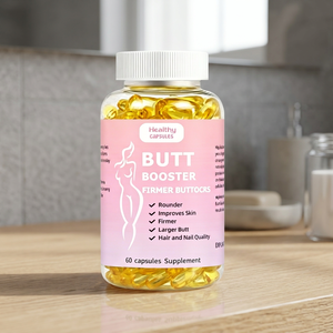 Cápsulas de Gel Suave Naturales para Reafirmar y Mejorar los Glúteos de Mujeres Adultas, Potenciador de Glúteos, Cápsulas para una Piel de Glúteos Más Llena y Redonda - Product Image 1