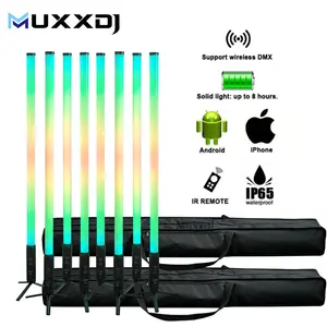 Extérieur IP65 Étanche 360 Degrés dj tube Batterie Sans Fil DJ lumières RGB Astera Titan Tube LED Pixel Lumière pour dj