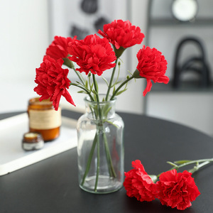 Mini Clavel Artificial, Flor Blanca de Seda Suave, Alta Simulación, Decoración para el Hogar, Accesorio para Bodas, Regalo para el Día de la Madre - Product Image 2