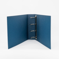 Carpeta de Anillas Personalizada de Tela No Tejida, Organizador de Documentos de Oficina, Carpeta de Almacenamiento de Archivos