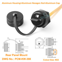 Extensor de Ranura para Tarjeta Micro SD para Exteriores, Cable de Extensión para Tarjeta TF Resistente al Agua IP67 para Gabinete, Chasis, Carcasa, Marco