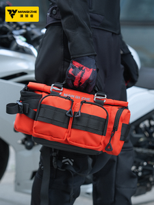 Bolsa Impermeable para Casco de Motocicleta, Multifuncional, para Viajes, Cintura, Bandolera, Mochila Táctica para Motociclismo - Product Image 2