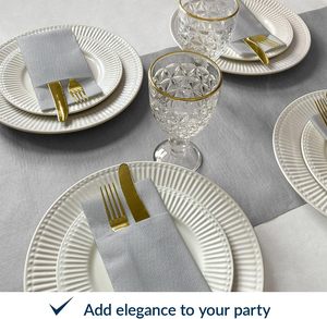 Serviettes de table jetables effet lin, serviettes personnalisées 17"x12", serviettes absorbantes jetables <span class=keywords><strong>en</strong></span> <span class=keywords><strong>papier</strong></span> pour invités, pour <span class=keywords><strong>mariage</strong></span> et fête - Product Image 3