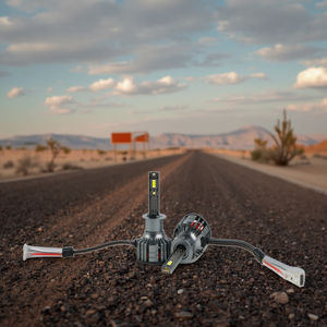 2 Bombillas LED <span class=keywords><strong>H1</strong></span> para Faros Delanteros, 6000K Blanco, 12W, IP68 Impermeables, Compatibles con Audi A6, Prius, Kit de Faros LED, Luz Antiniebla para Conducir - Product Image 1