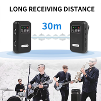Système de monitoring intra-auriculaire sans fil stéréo professionnel 2,4 G, mini émetteur-récepteur pour groupe, scène, performance live