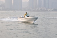 Bateau de pêche en fibre de verre Grandsea 7m/23ft, bateau Panga pas cher à vendre